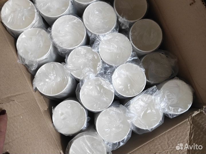 Бумажные стаканы 250 мл