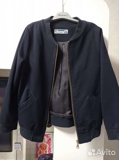 Бомбер школьный для мальчика