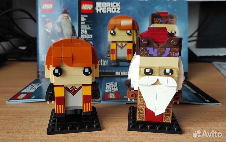 Lego BrickHeadz 41621 Рон Уизли и Альбус Дамблдор
