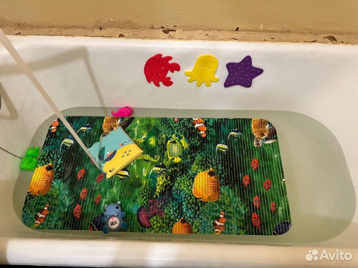 Коврик для ванной противоскользящий