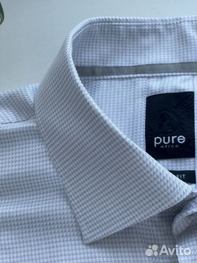 Новая рубашка Pure XL(52) 17/43 Body fit высок.рос