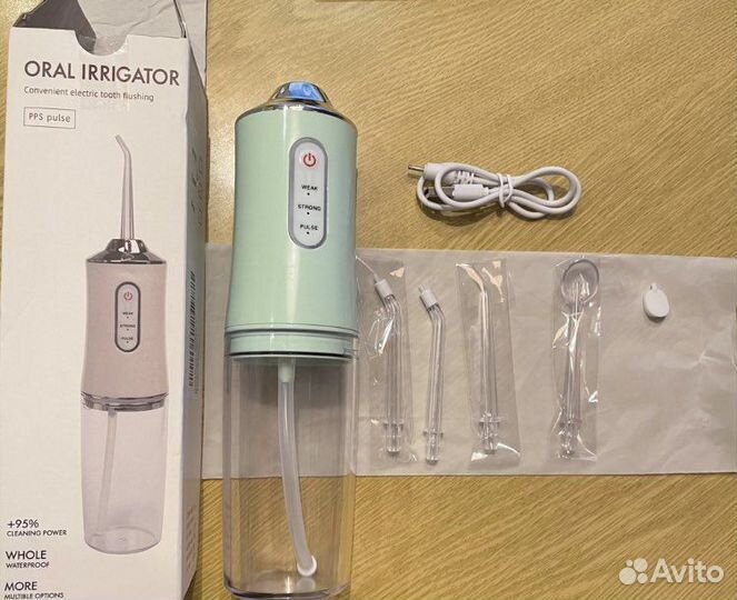 Массажёр для лица гуаша и портативный ирригатор