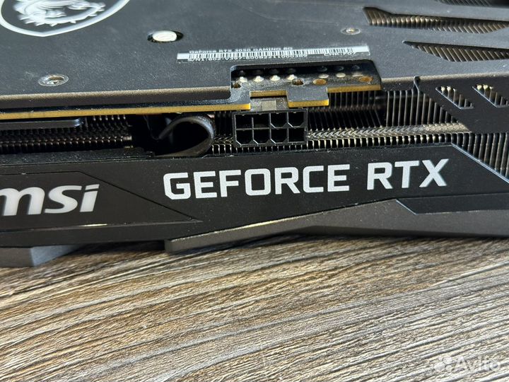 Видеокарта MSI GeForce RTX 3050 8gb gaming X
