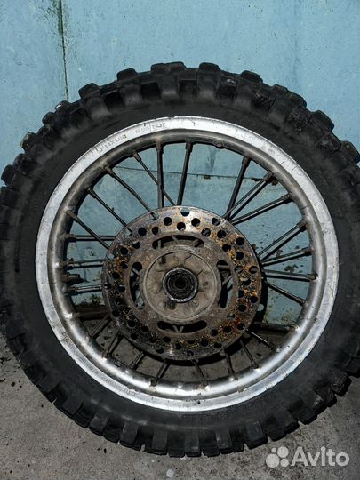 Кроссовые колеса Kawasaki KX85 17/14