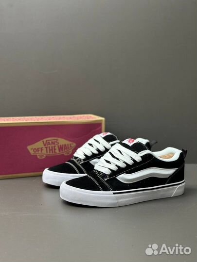 Кеды Vans Knu Skool 'Black White'