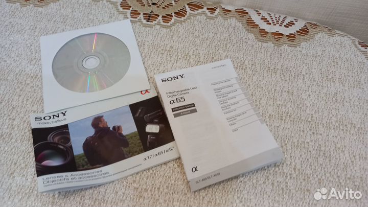 Фотоаппарат sony alpha а65