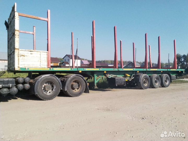 Полуприцеп бортовой МАЗ 9758-043, 2006