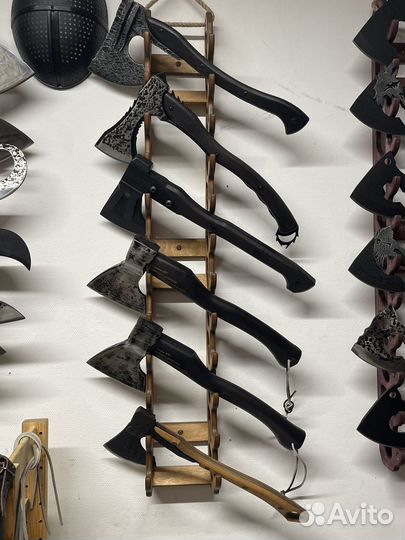 Кованые топоры и ножи тяпки