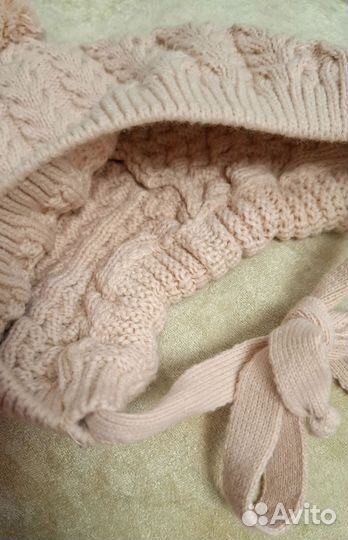 Шапка гномик демисезонная 40 42