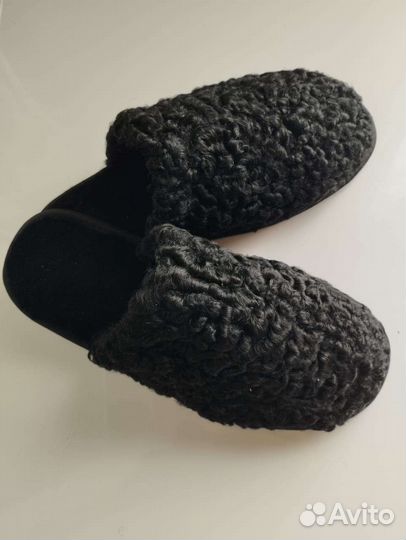 Натуральные тапочки