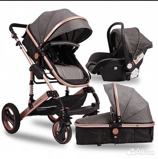 Коляска Wisesonle 3-в-1