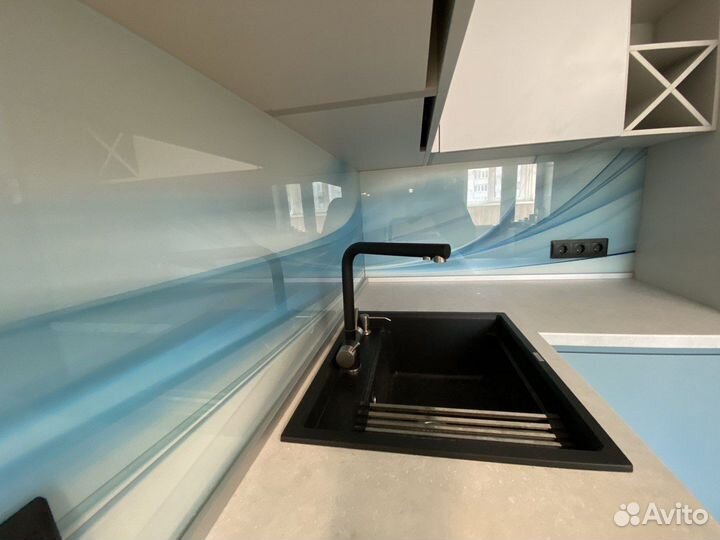 Кухонные фартуки из закаленного стекла (скинали )