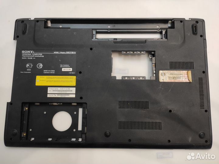Ноутбук Sony SVE17 SVE171 (SVE171B11V) запчасти