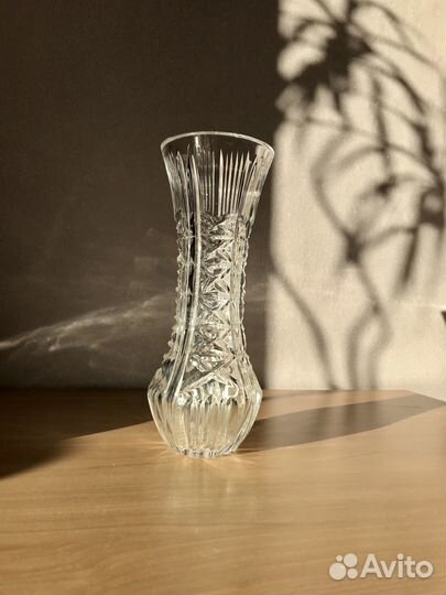 Хрустальная ваза. Предметы интерьера СССР