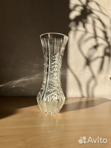 Хрустальная ваза. Предметы интерьера СССР