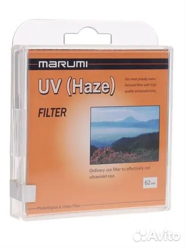 Светофильтр Marumi 62mm UV (Haze)