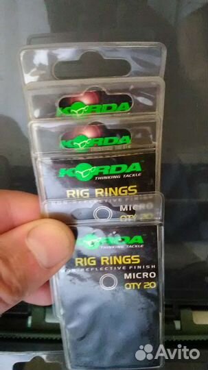 Korda lead clip action pack +rig rings