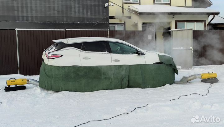 Отогрев авто, грузовиков, техпомощь