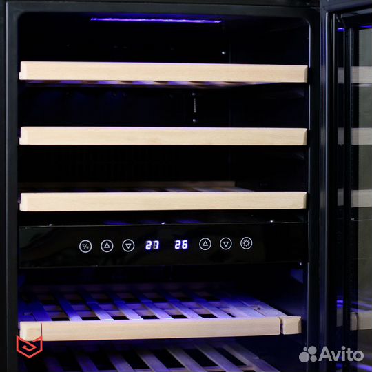 Компрессорный винный шкаф meyvel MV45-KBF2