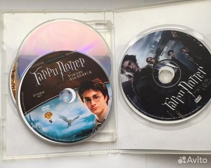 DVD Гарри Поттер (полная коллекция) на 8 dvd диска