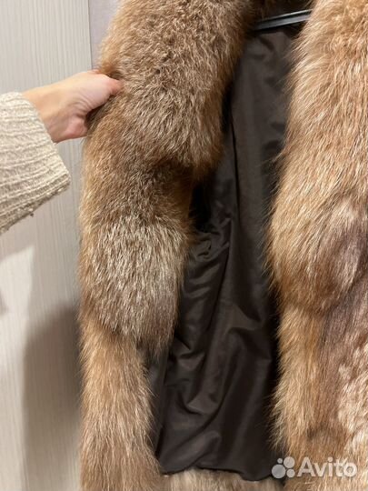 Шуба песец винтаж
