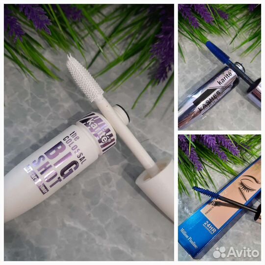 Тушь, подводки, карандаши, накладные ресницы