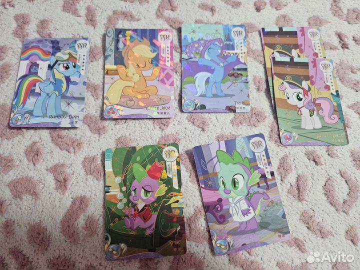 My little pony карточки Kayou