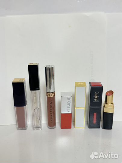 Помады Clarins, Estee Lauder, Tom Ford, Chanel