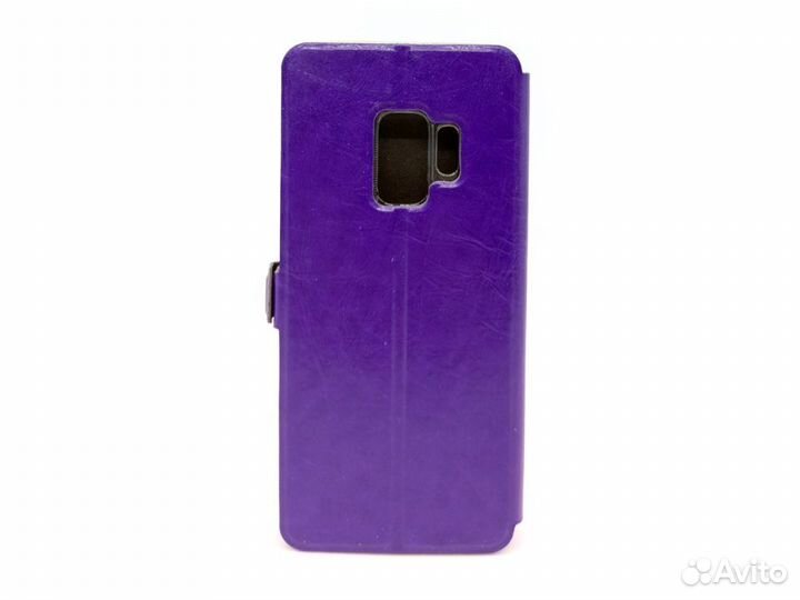 Чехол-книжка для Samsung Galaxy S9 (фиолетовый)