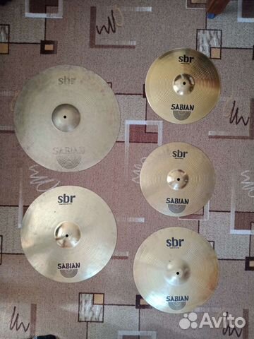 Комплект латунных тарелок Sabian sbr