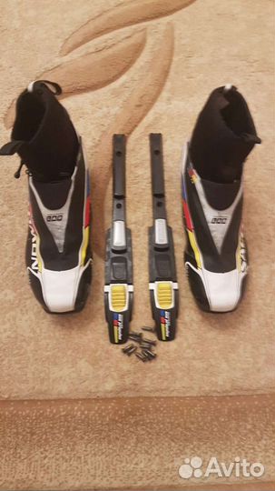 Лыжные ботинки Salomon s lab Carbon, крепления