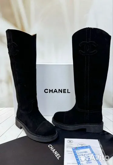 Сапоги Ботинки Chanel Женские Размер 36-40