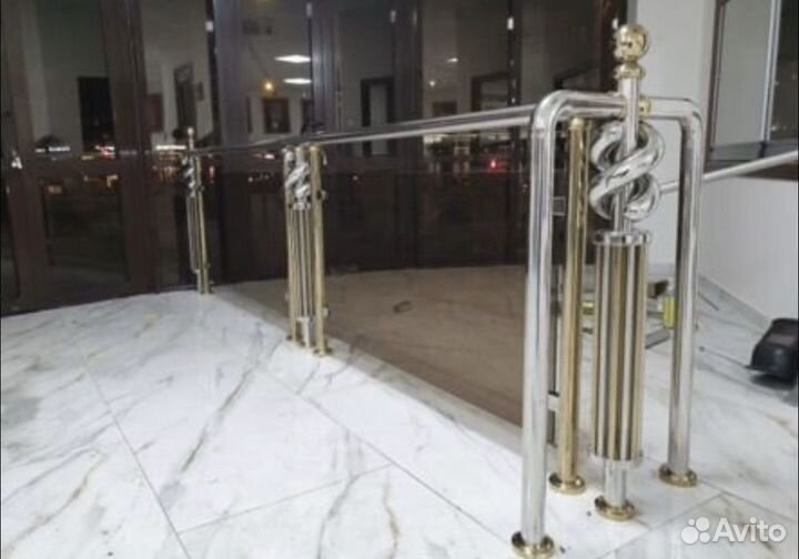 Перила из нержавеющей стали