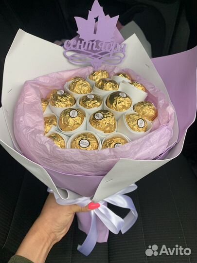 Съедобные букеты на 1 сентября