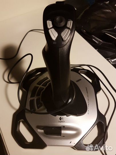 Джойстик Logitech Extreme 3D Pro черный