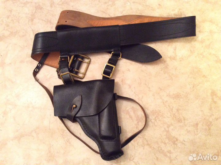 3 размер Новый черный Ремень портупея вмф СССР
