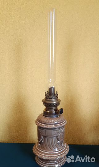 Старые Керосиновые лампы с керамическим баком