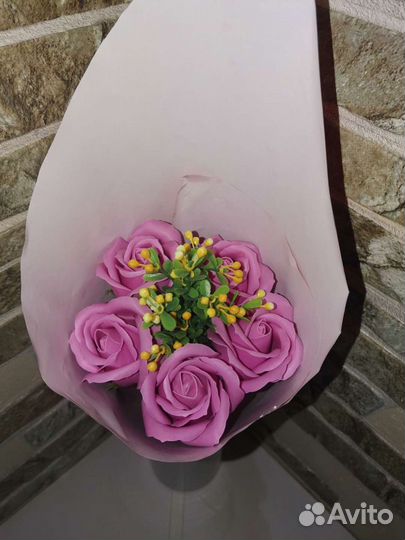 Цветы из мыла