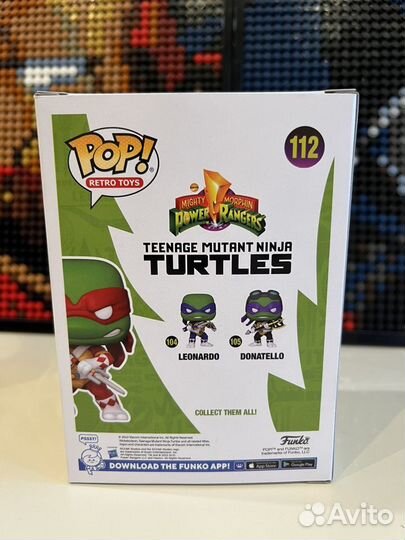 Funko pop tmnt Raphael 112