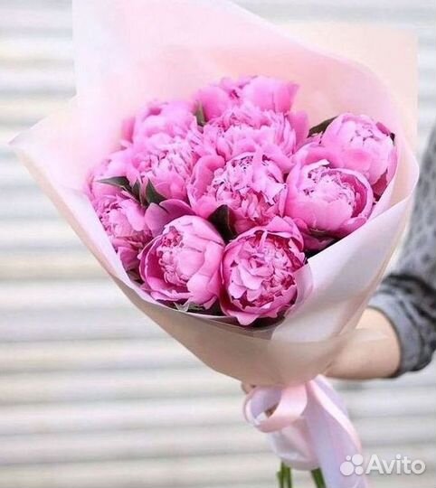 Пионы Букеты Цветы Доставка