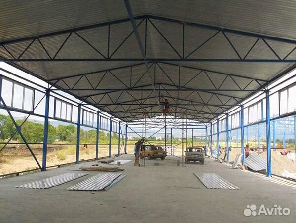 Навес каркас