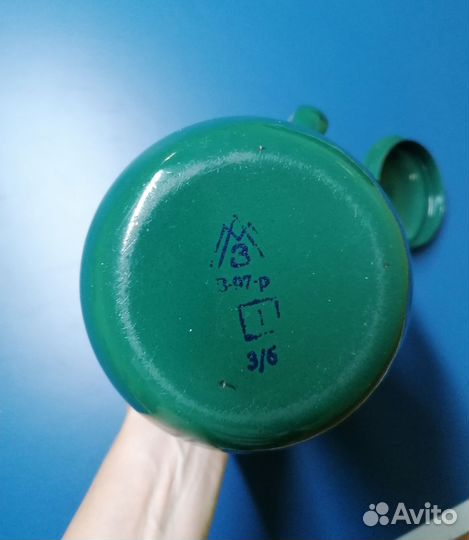 Кувшин молочник кофейник чайник эмаль СССР