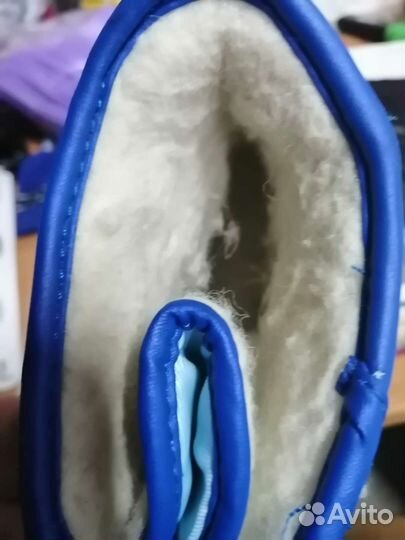 Новые полусапожки зима комбинирован