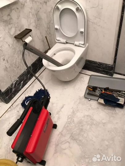 Прочистка канализации Устранение засоров