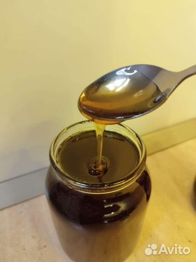 Мед гречишный с разнотравьем. Бесплатная доставка