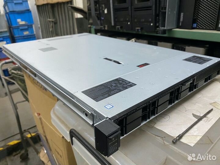 Сервер HPE dl360 gen10/ 2xGold 6146/128Gb