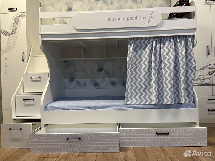 Двухъярусная кровать 90х190 Prestizh