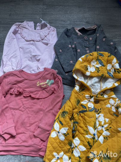 Одежда на девочку 80 86 пакетом