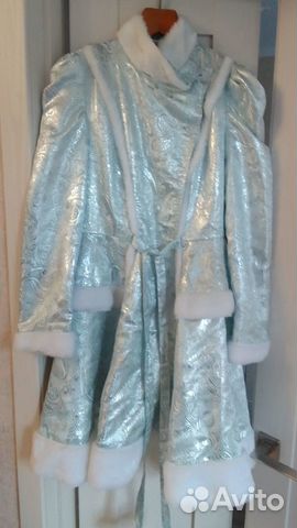 Костюм снегурочки взрослый