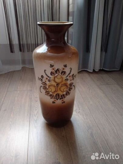 Ваза напольная из керамики